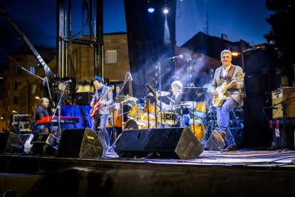 La banda soriana Blues Deluxe fueron los teloneros