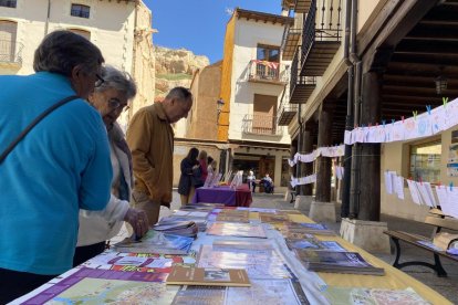Libros y flores protagonizan el 23 de abril en San Esteban.