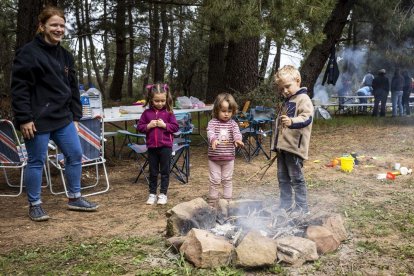 La romería congregó a una multitud en el paraje de Campiserrado