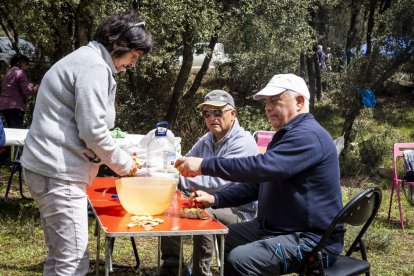 La romería congregó a una multitud en el paraje de Campiserrado