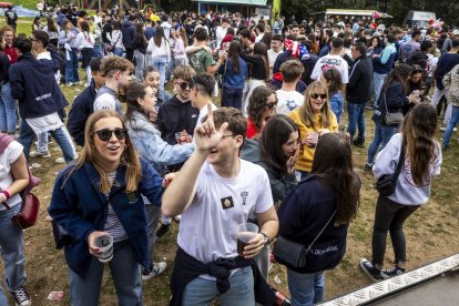La romería congregó a una multitud en el paraje de Campiserrado
