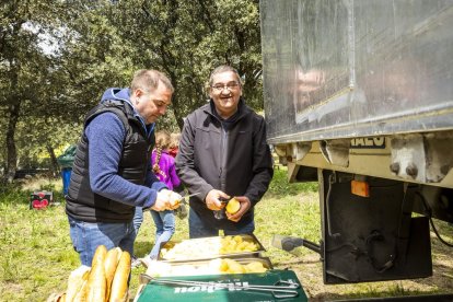 La romería congregó a una multitud en el paraje de Campiserrado