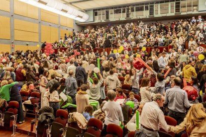 El acto estuvo amenizado por multitud de sorianos que acudieron a festejar
