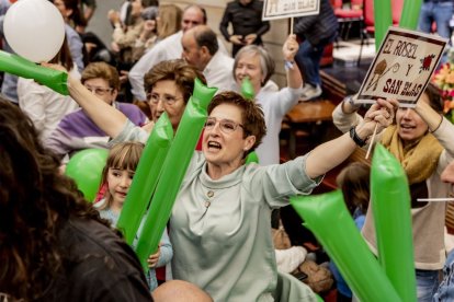El acto estuvo amenizado por multitud de sorianos que acudieron a festejar
