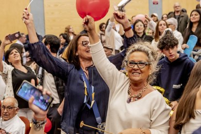 El acto estuvo amenizado por multitud de sorianos que acudieron a festejar