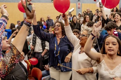 El acto estuvo amenizado por multitud de sorianos que acudieron a festejar