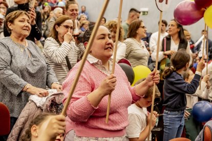 El acto estuvo amenizado por multitud de sorianos que acudieron a festejar