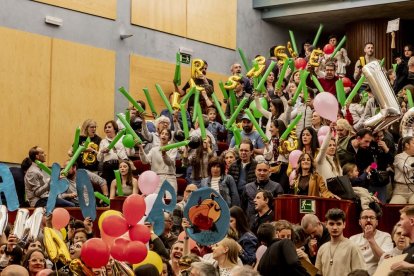 El acto estuvo amenizado por multitud de sorianos que acudieron a festejar