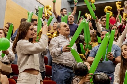 El acto estuvo amenizado por multitud de sorianos que acudieron a festejar