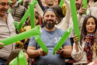 El acto estuvo amenizado por multitud de sorianos que acudieron a festejar
