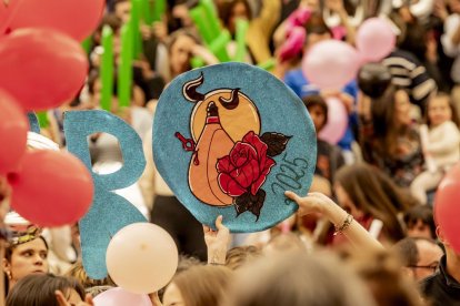 El acto estuvo amenizado por multitud de sorianos que acudieron a festejar