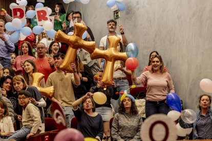 El acto estuvo amenizado por multitud de sorianos que acudieron a festejar