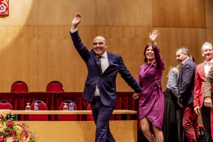 El acto estuvo amenizado por multitud de sorianos que acudieron a festejar