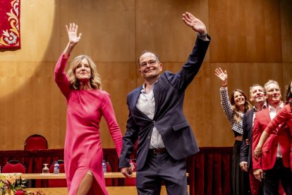 El acto estuvo amenizado por multitud de sorianos que acudieron a festejar