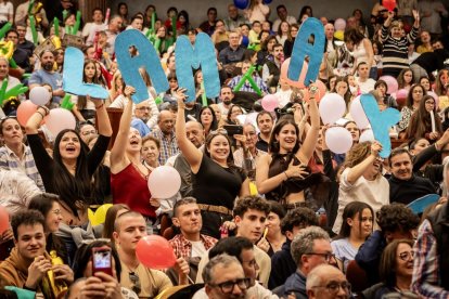 El acto estuvo amenizado por multitud de sorianos que acudieron a festejar