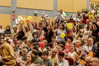 El acto estuvo amenizado por multitud de sorianos que acudieron a festejar