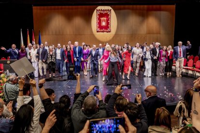 El acto estuvo amenizado por multitud de sorianos que acudieron a festejar