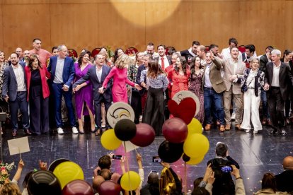 El acto estuvo amenizado por multitud de sorianos que acudieron a festejar