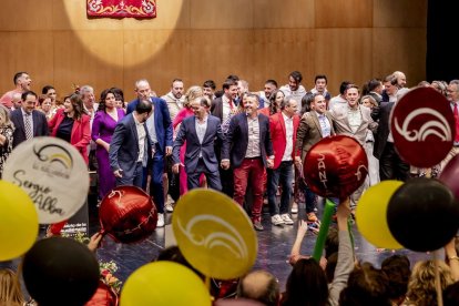 El acto estuvo amenizado por multitud de sorianos que acudieron a festejar