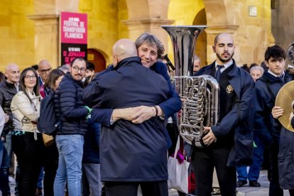El acto estuvo amenizado por multitud de sorianos que acudieron a festejar