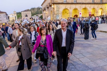 El acto estuvo amenizado por multitud de sorianos que acudieron a festejar