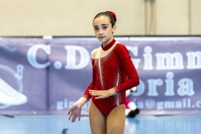 Tarde de gimnasia en el polideportivo San Andrés