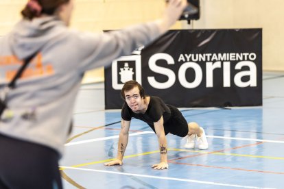 Tarde de gimnasia en el polideportivo San Andrés