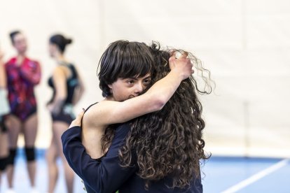 Tarde de gimnasia en el polideportivo San Andrés
