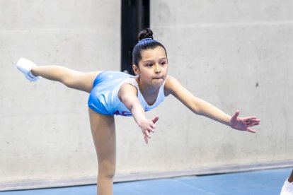 Tarde de gimnasia en el polideportivo San Andrés