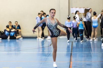 Tarde de gimnasia en el polideportivo San Andrés