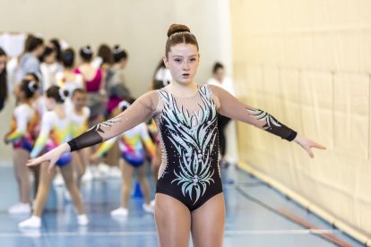 Tarde de gimnasia en el polideportivo San Andrés