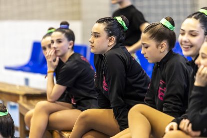 Tarde de gimnasia en el polideportivo San Andrés