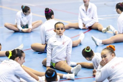 Tarde de gimnasia en el polideportivo San Andrés
