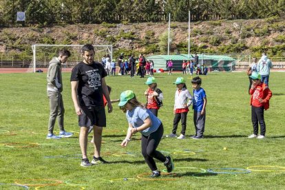 Los niños de los colegios rurales vivieron una mañana lúdica y deportiva