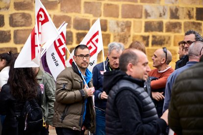 Manifestación en Soria con motivo del 1 de mayo, Día del Trabajador.