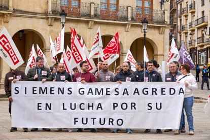 Manifestación en Soria con motivo del 1 de mayo, Día del Trabajador.