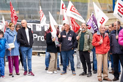 Manifestación en Soria con motivo del 1 de mayo, Día del Trabajador.