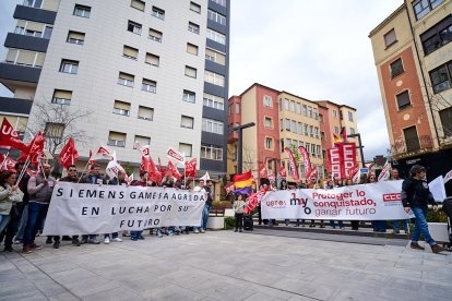 Manifestación en Soria con motivo del 1 de mayo, Día del Trabajador.