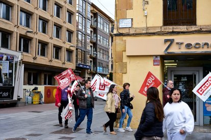 Manifestación en Soria con motivo del 1 de mayo, Día del Trabajador.
