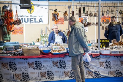En tres pabellones se han distribuido numerosos expositores que atraen a miles de personas.