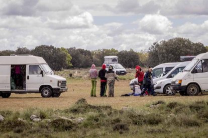 Últimas escenas de la rave