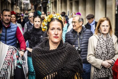 La Plaza Mayor fue el escenario para bailar sevillanas