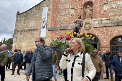 La imagen del santo recorrió las calles de la villa