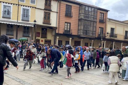 La imagen del santo recorrió las calles de la villa