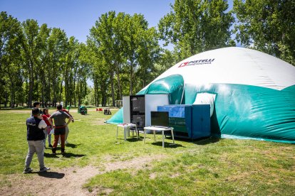 La feria regresa a La Arboleda con la habitual presencia del campo pero también de alimentación, motor o artesanía.