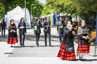 La feria regresa a La Arboleda con la habitual presencia del campo pero también de alimentación, motor o artesanía.