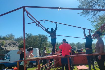 El monte Valonsadero ya luce con sus colores de fiestas