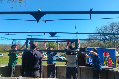 El monte Valonsadero ya luce con sus colores de fiestas