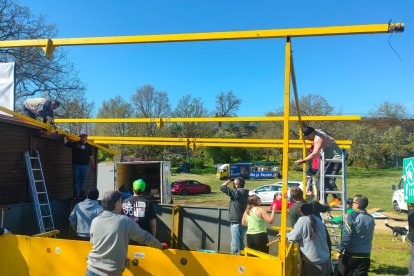 El monte Valonsadero ya luce con sus colores de fiestas