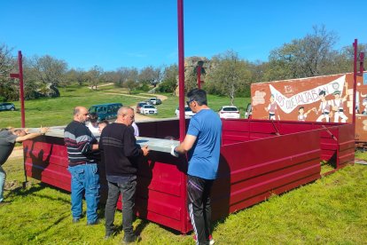El monte Valonsadero ya luce con sus colores de fiestas